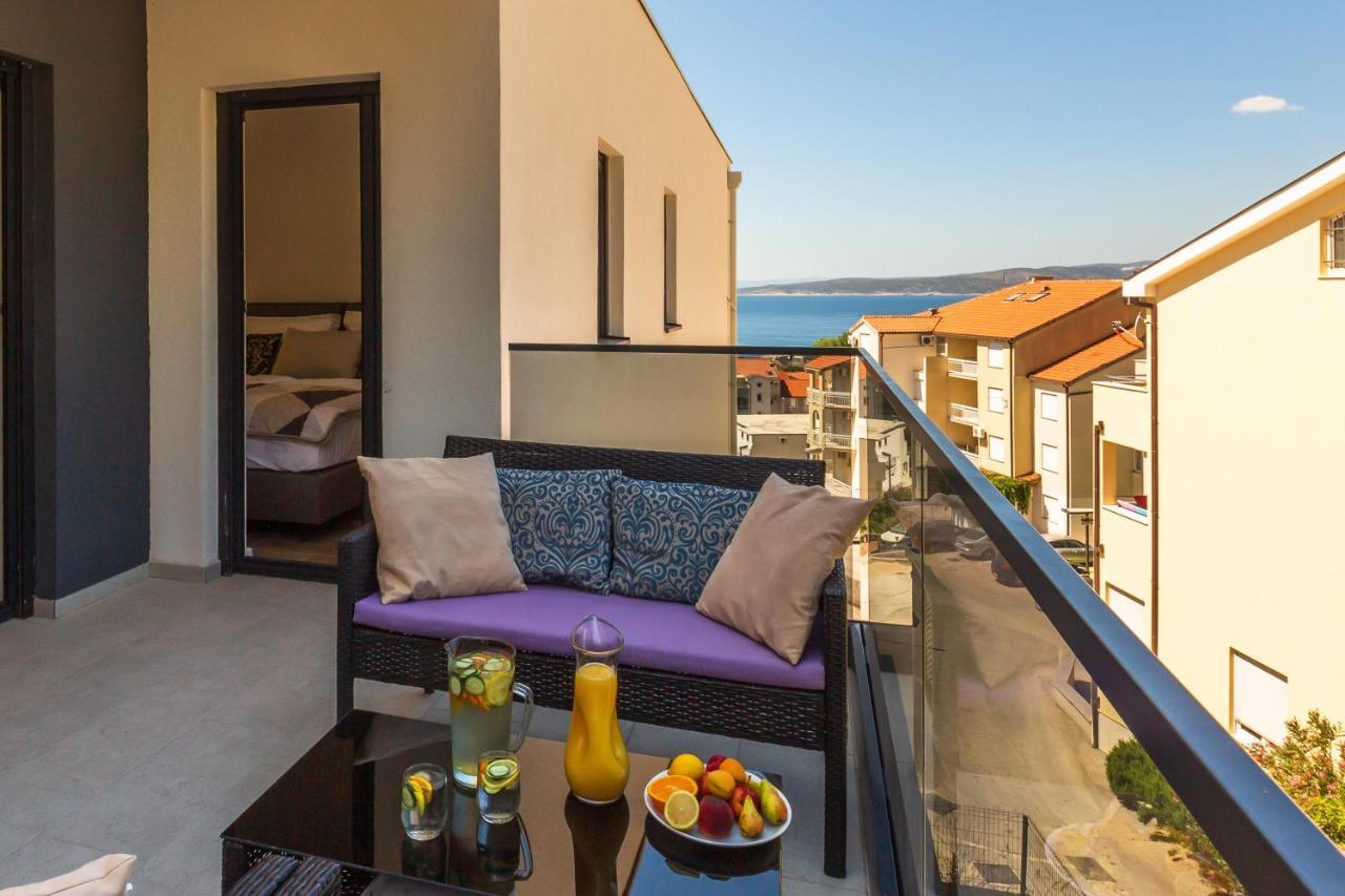 Luxury 2 Bedroom Apartment With Sea View Baska Voda Exterior photo