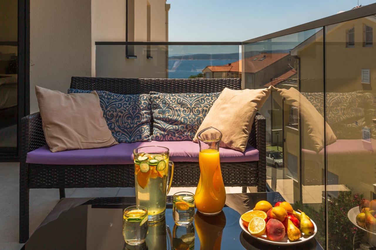 Luxury 2 Bedroom Apartment With Sea View Baska Voda Exterior photo