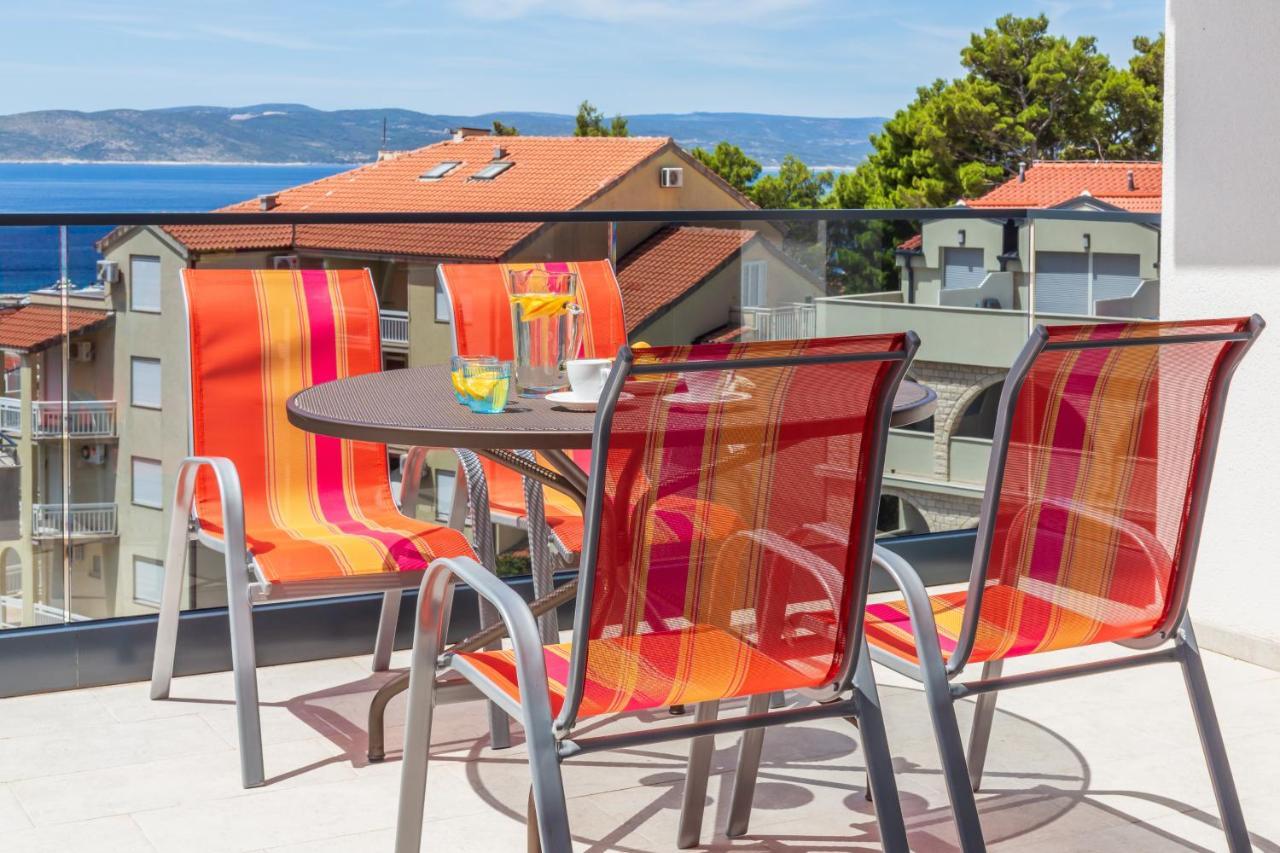 Luxury 2 Bedroom Apartment With Sea View Baska Voda Exterior photo